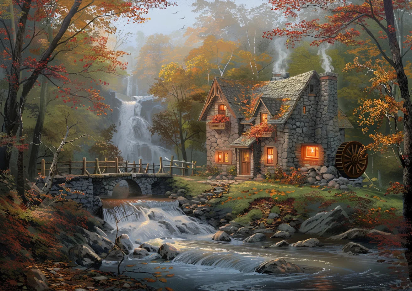 Autumn Landscape Painting