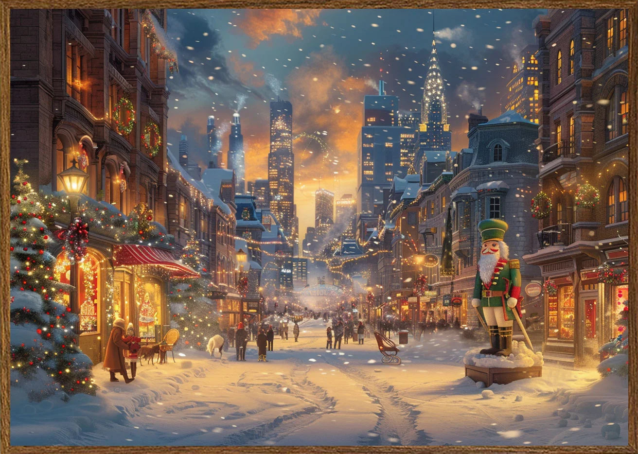 Christmas Wall Art for Living Room