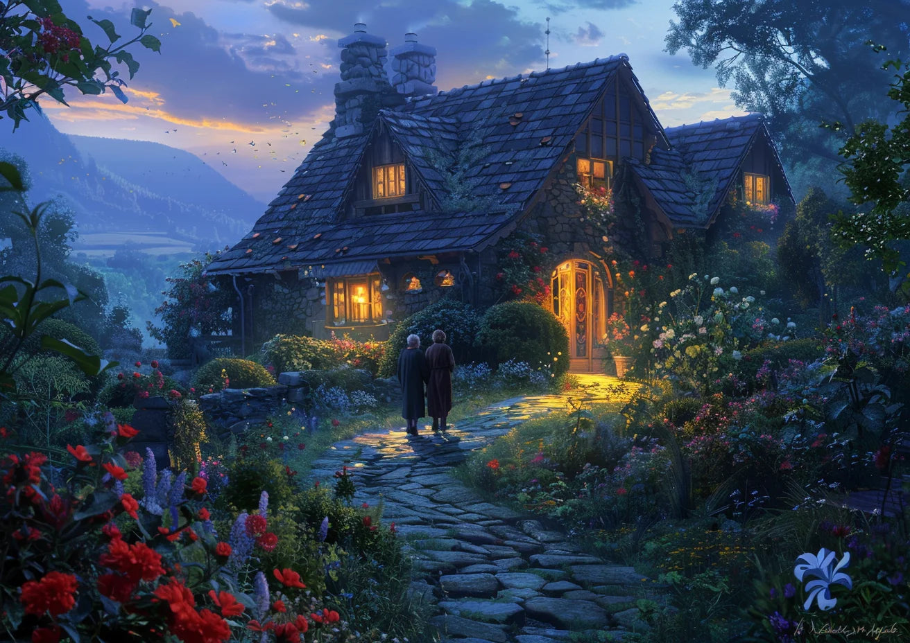 Cottage Painting