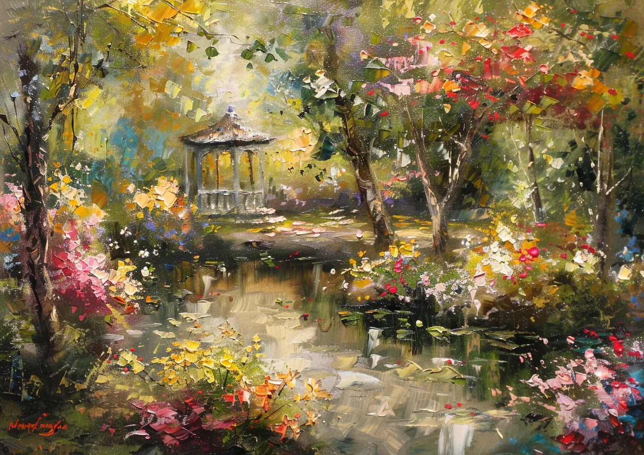 Gazebo Painting