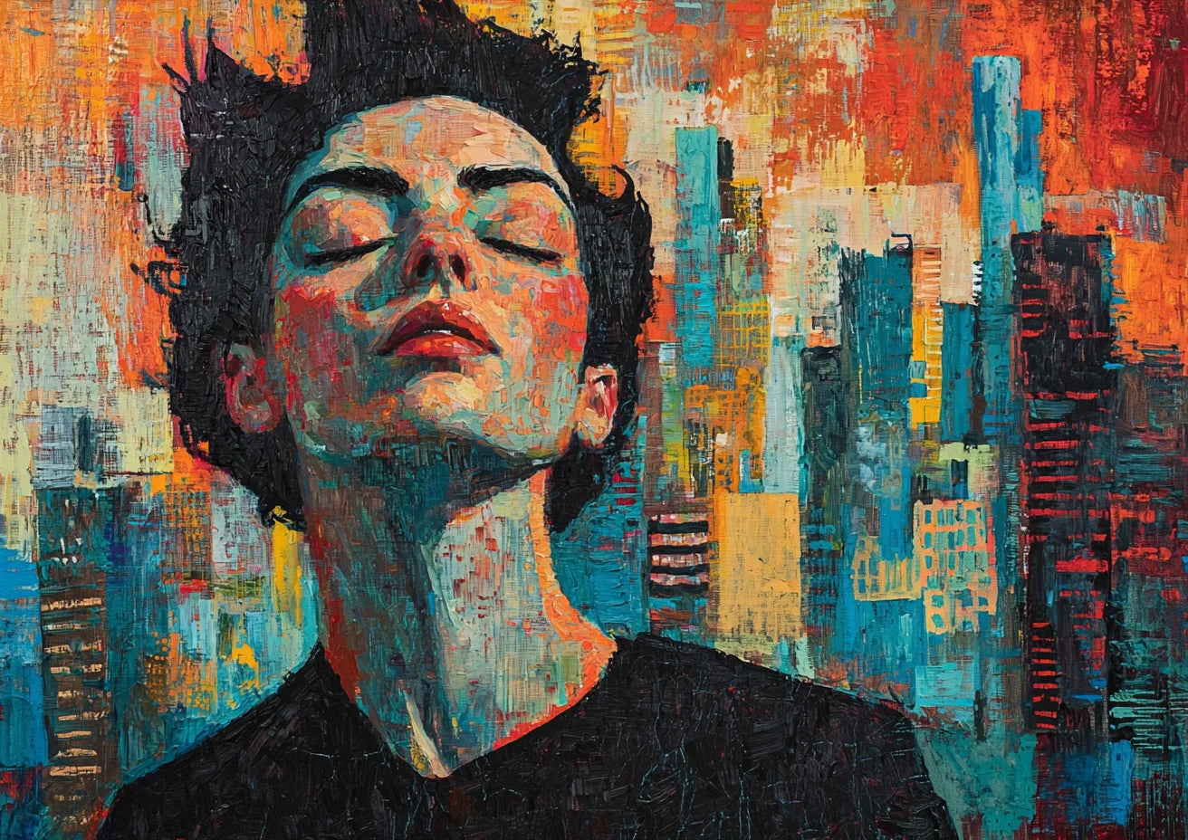 Palette Knife Oil Painting