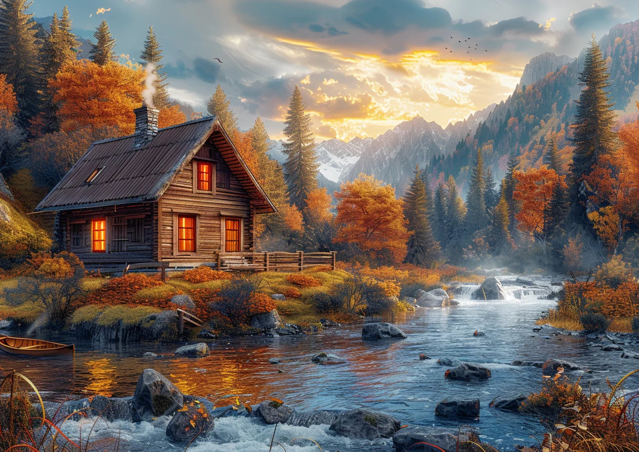 Rustic Cabin Wall Art