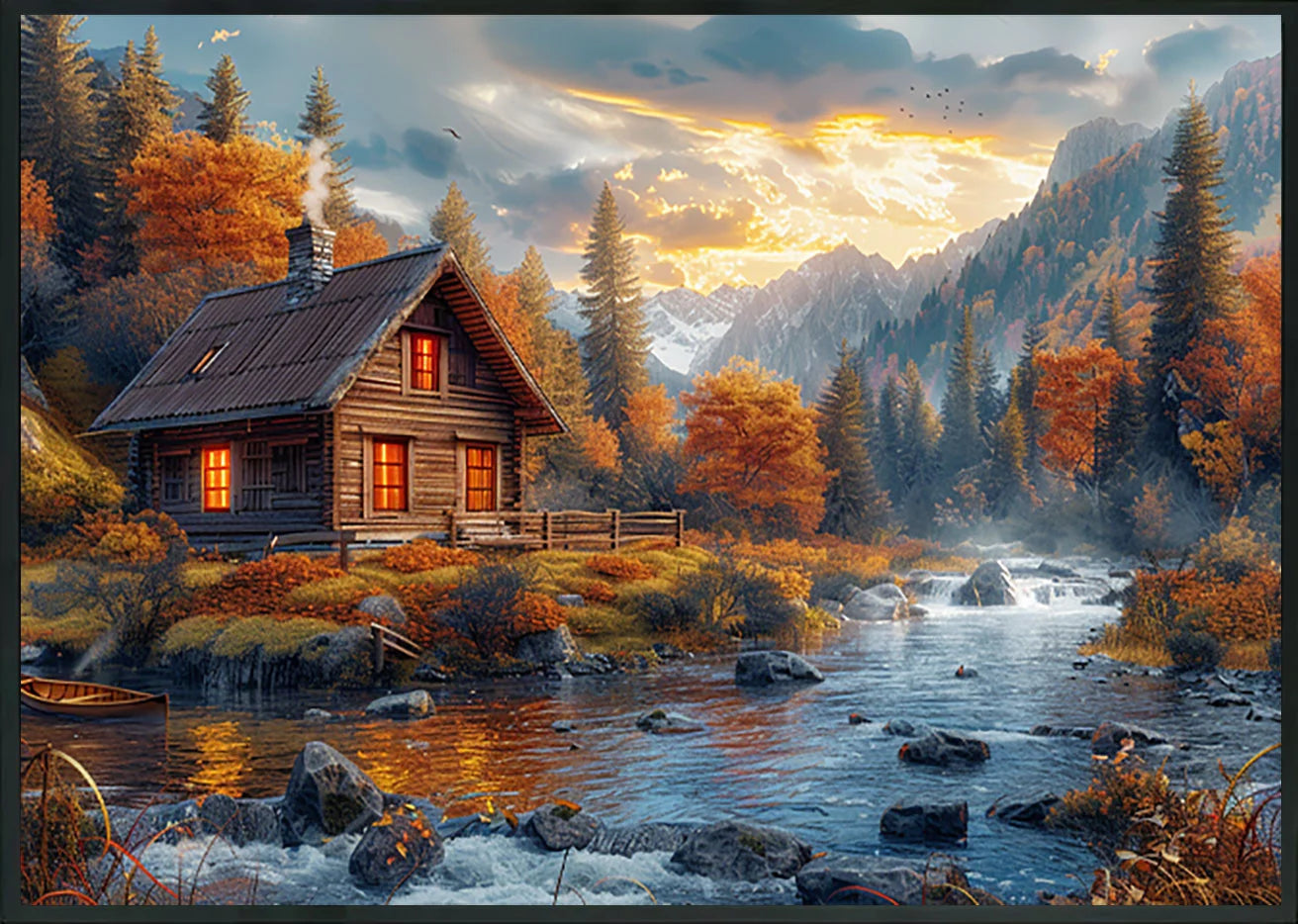 Rustic Cabin Wall Art