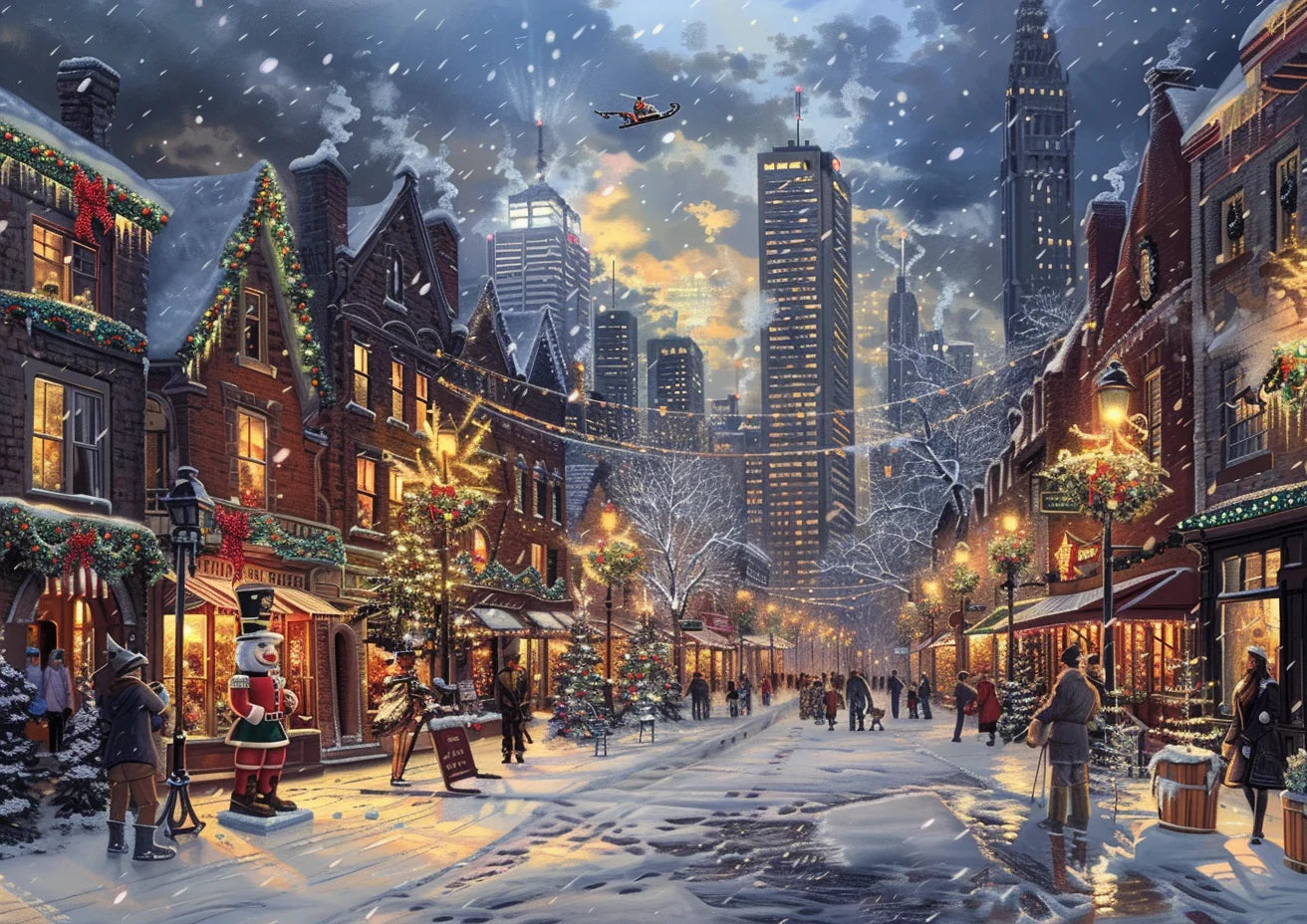 Christmas Cityscape