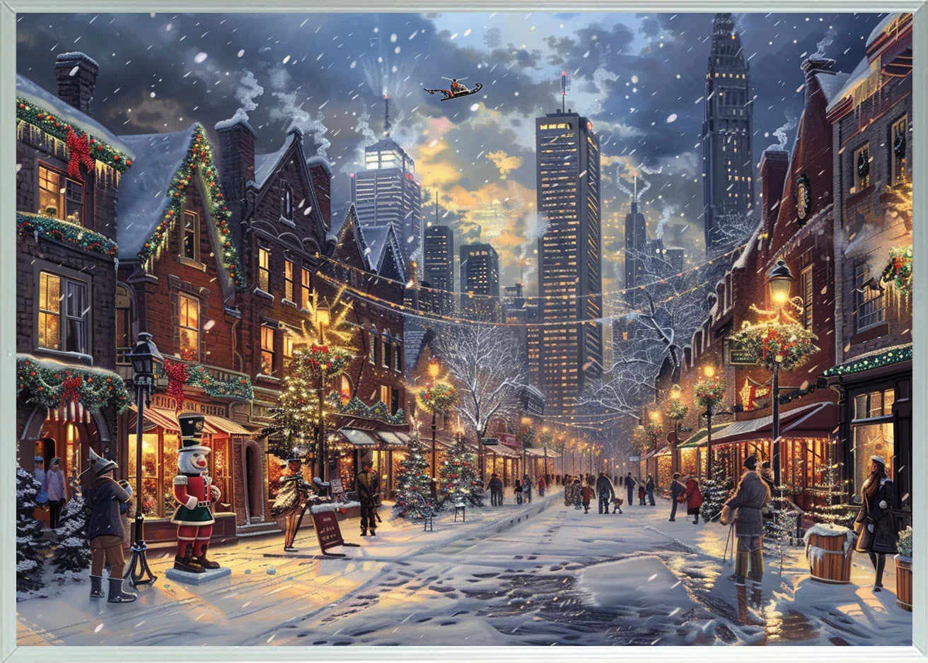 Christmas Cityscape