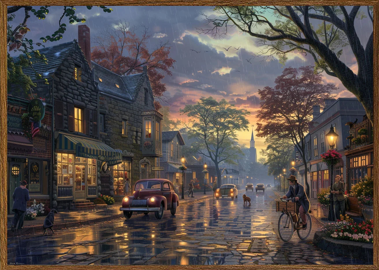 City Street Landscape