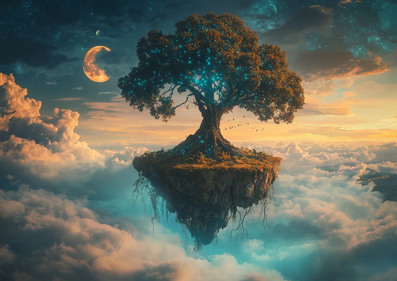 Fantasy Cosmic Scene
