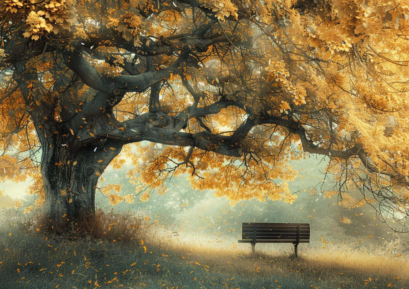 Oak Tree Painting