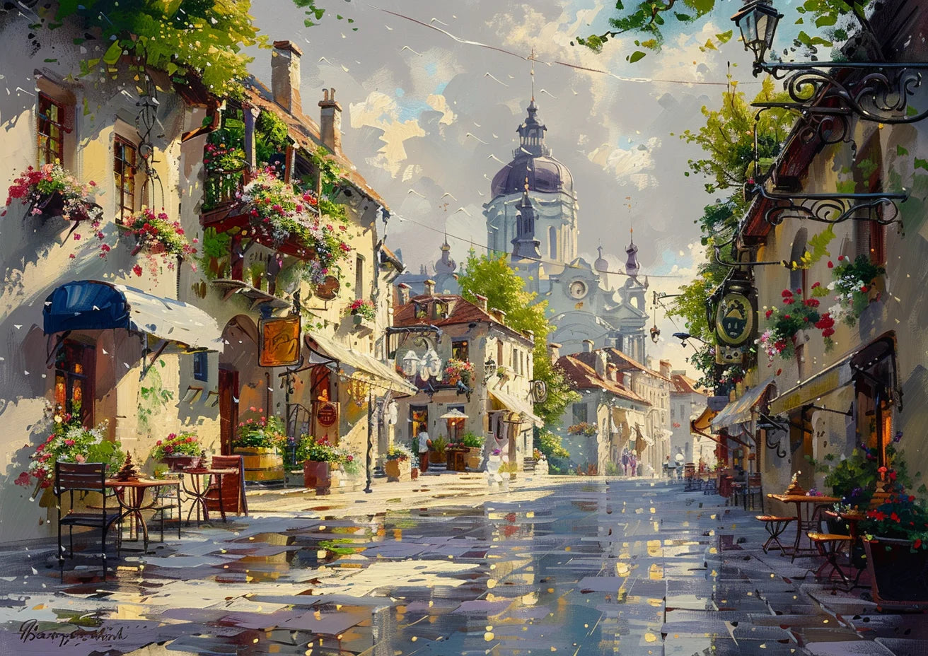 Old Town Charm Art