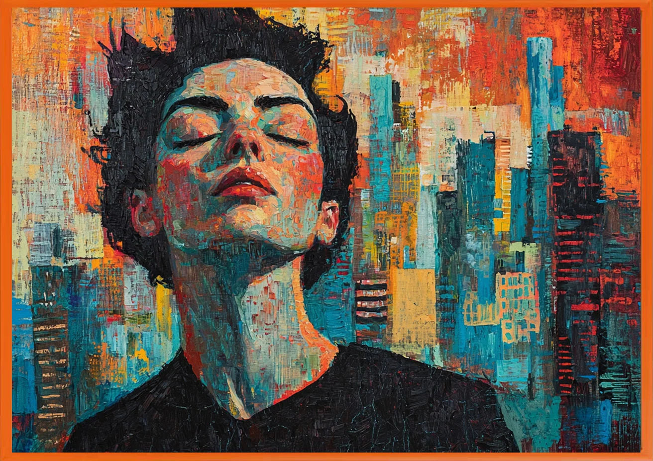 Palette Knife Oil Painting