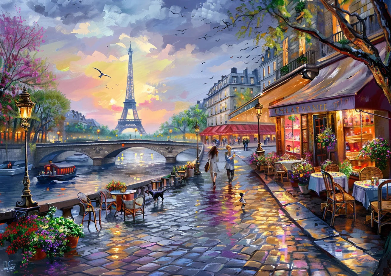 Paris City Painting