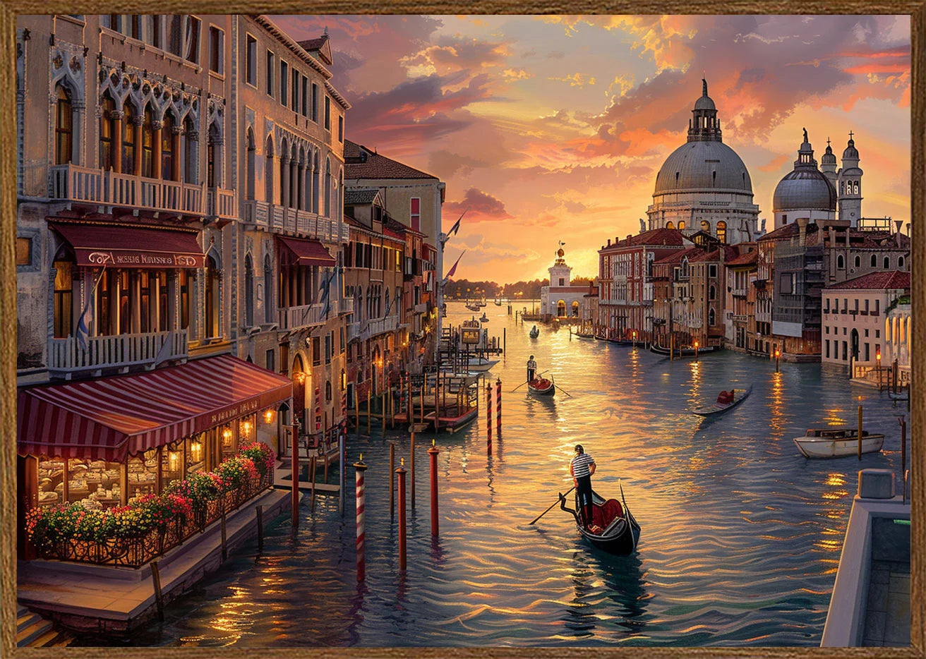 Venice Sunset Painting
